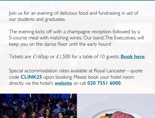 The Clink Ball 2025 –  Friday 7 February